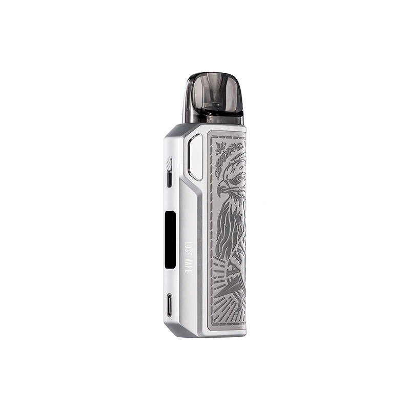 Original Lost Vape Thelema Elite 40 Kit Vape 40W 1400mAh Battery Quest 2.0 Chip 3ml E Plus Cartridge E Cigarette Vaporizer