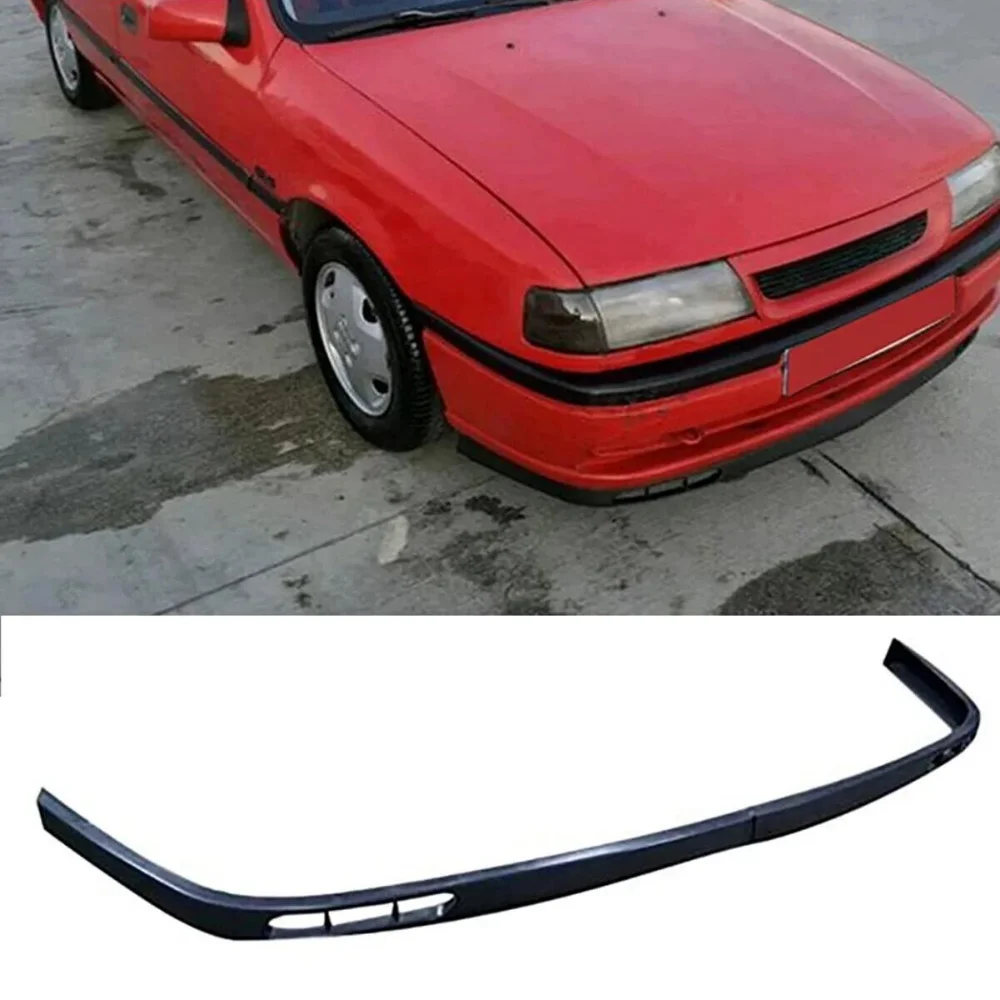 For Opel Vectra A 2 Pcs Front Bumper Lip Body Kit Spoiler Splitter Diffuser High Quality ABS Plastic Professional Tuning Parts