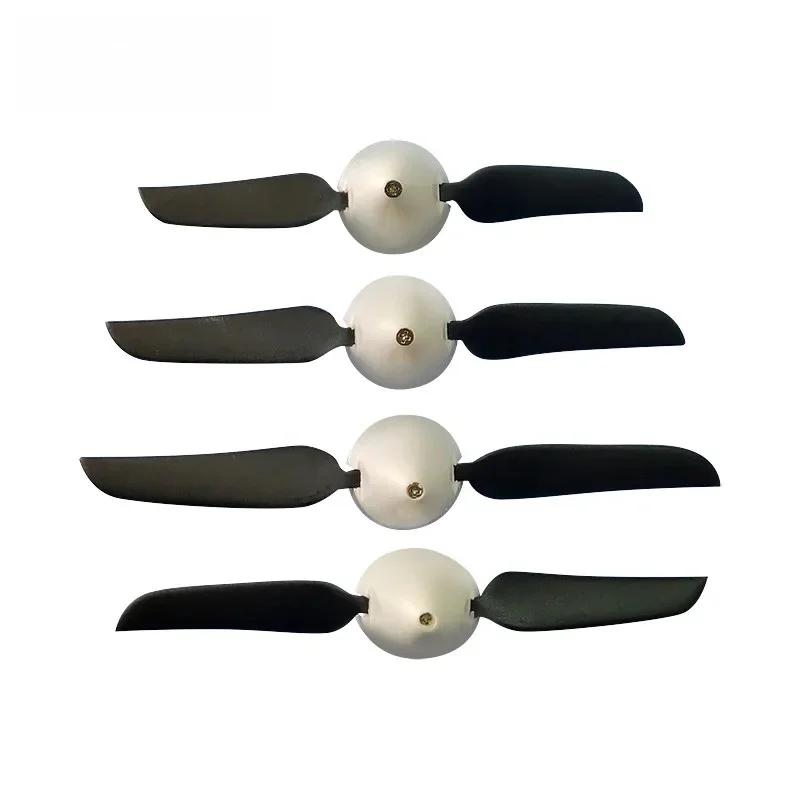 Haoye 1 ensemble Mini hélice pliante en plastique HUB4mm sans arbre 2.0 pour moteurs sans balais à faible puissance pour avion RC