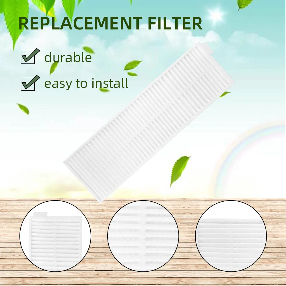 Fit For 원더스리빙 원더스 다이나킹 R15 / Dynaking R15 R-R-JS2/Xiaomi Mijia G1 MJSTG1Robot Vacuum Spare Parts Main Side Brush Hepa Filter Mop