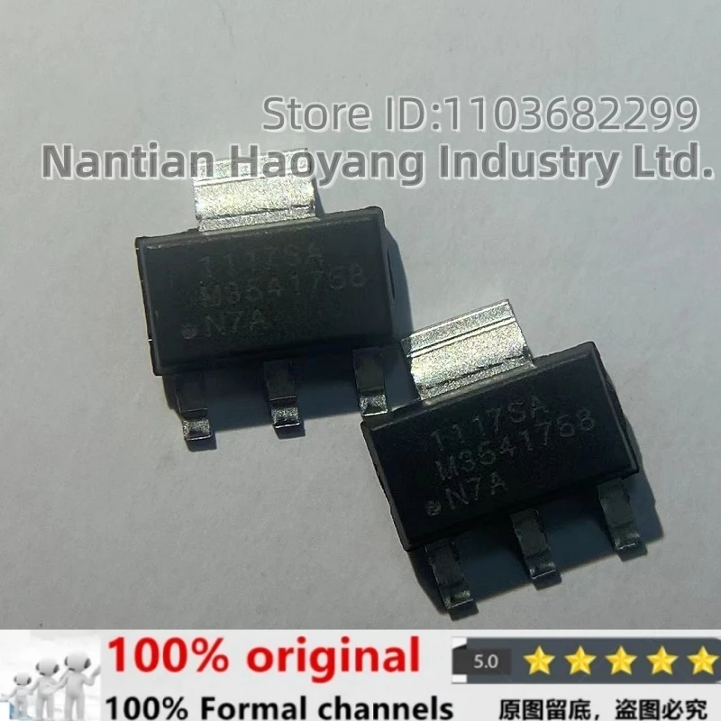 (BOM List Support) Original Only 10pcs/20pcs/50pcs/100pcs/Lot ZTP1117SA 1A Low Dropout Positive Voltage Regulator