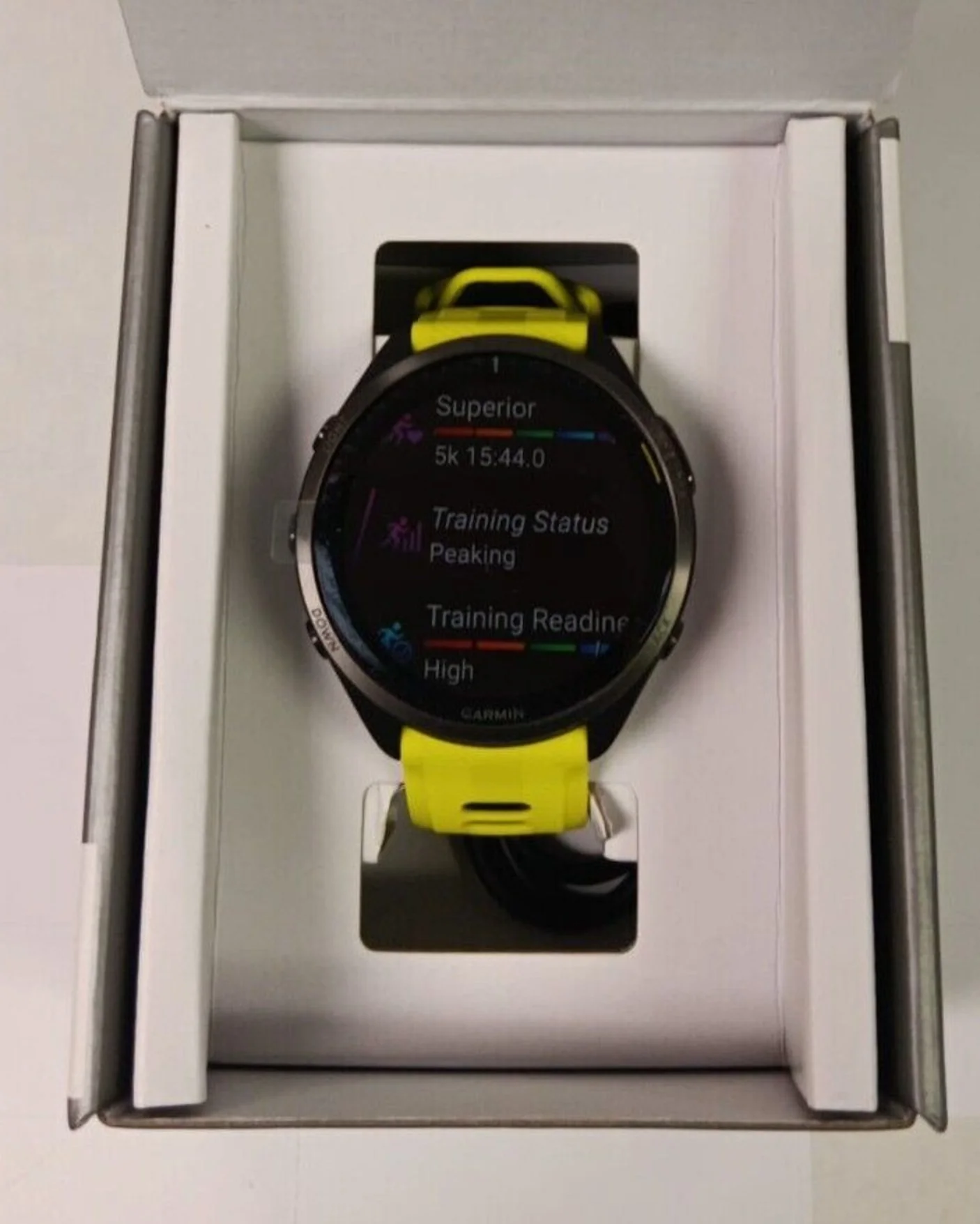 Jam tangan GPS Garmin Amoled Forerunner 965 Smartwatch atlet