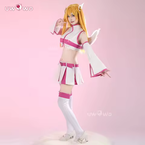 UWOWO Collab Series: Lilysa Amanoo Cosplay 2.5 Dimensionall Seduction Niteng0o Jigen no Ririsaa Cosplay Costume Halloween Cos