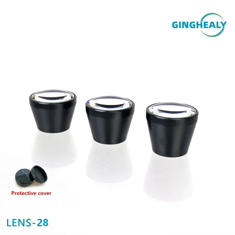 

Ginghealy 28 round ultralight metal Lenses In Pairs 2.5X/3.0X/3.5X The Lens Used To Make TTL Dental Loupes glasses lens