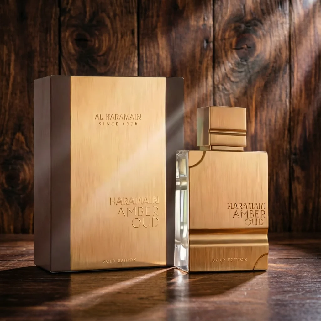 

Al Haramain Amber Oud Gold 60ml | Rich Blend of Amber, Musk & Oud | Long-Lasting Unisex Fragrance for Special Moments