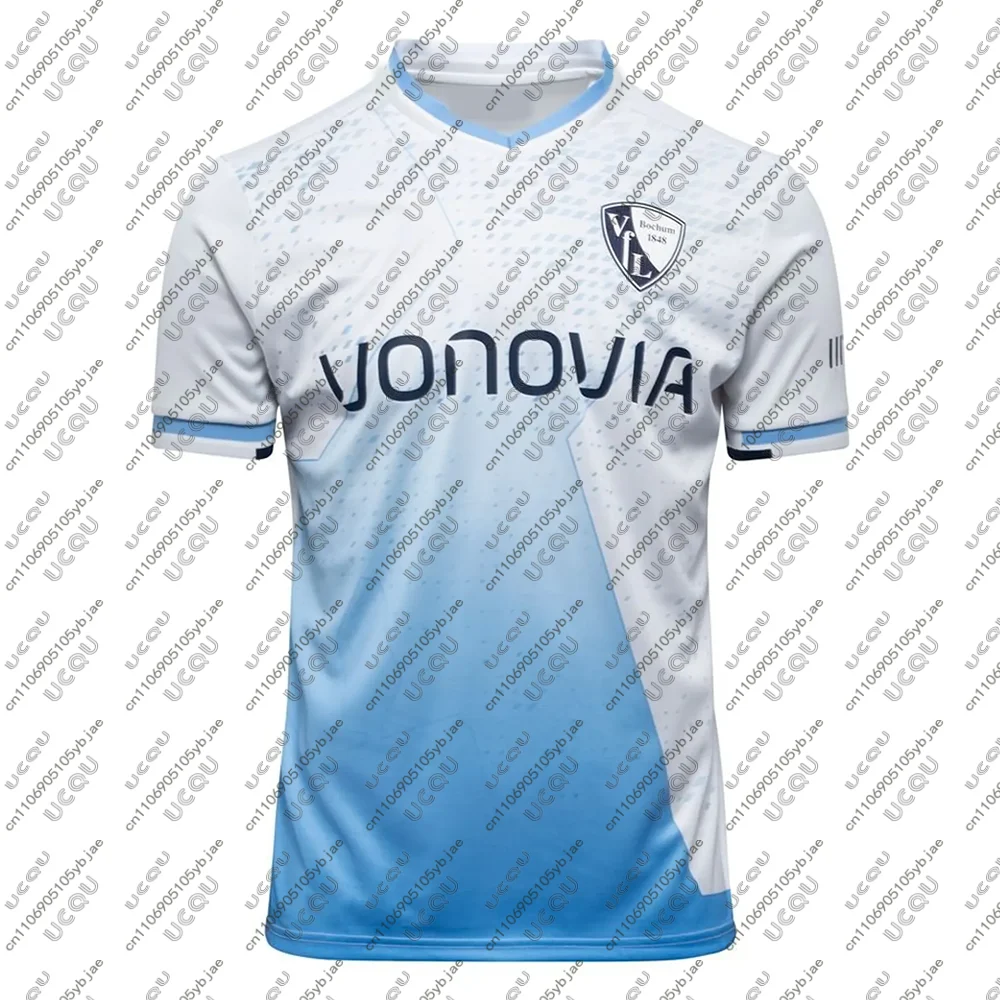 2026 Männer, Kinder, Jungen, männlich, Erwachsene, Heimfußballspiel, Sport, Auswärts, atmungsaktives Fußballtrikot, schnell trocknendes Oberteil, V-VfL, B-Bochum, Geschenk, Neu