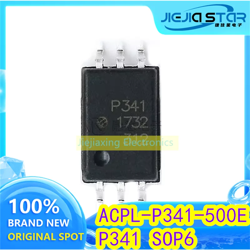 (5/20pieces) ACPL-P341-500E ACPL-P341 P341 Logic Output Optocoupler SOP-6 100% Brand New Original Electronics