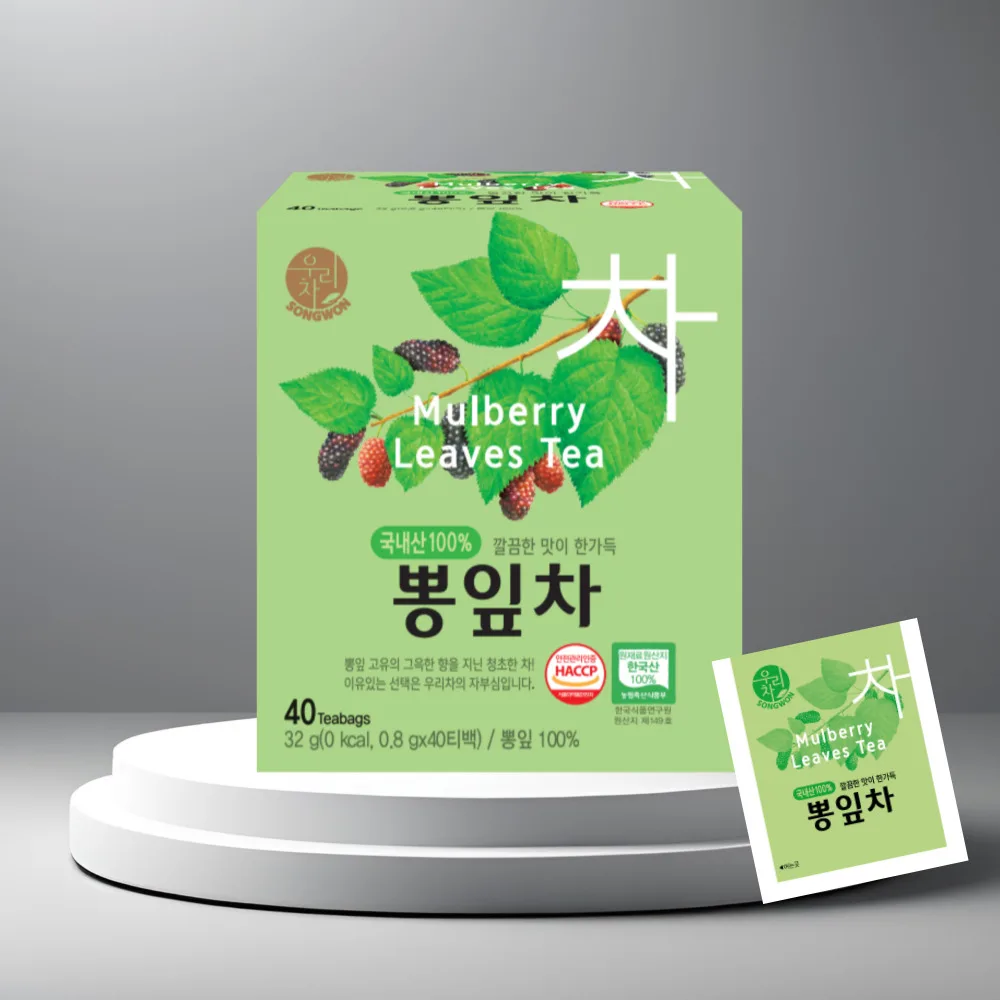 Songwon our tea mulberry leaf tea 40T x 3 pieces