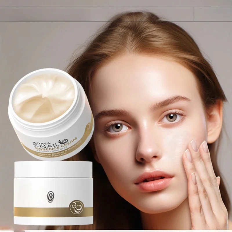 Crème pour le visage au collagène d'escargot, Anti-âge, hydratante, nourrissante, réparatrice, lifting endommagé, ferme, lisse, blanchissante, soins pour la peau, crème de jour