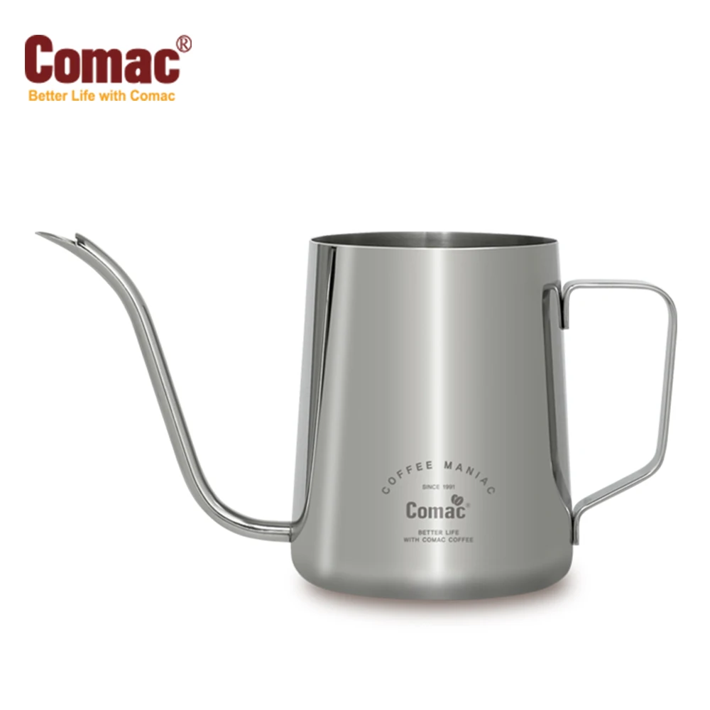 Comac Stainless Steel Coffee Drip Pitcher Kettle Pot 600ml (KPS1)