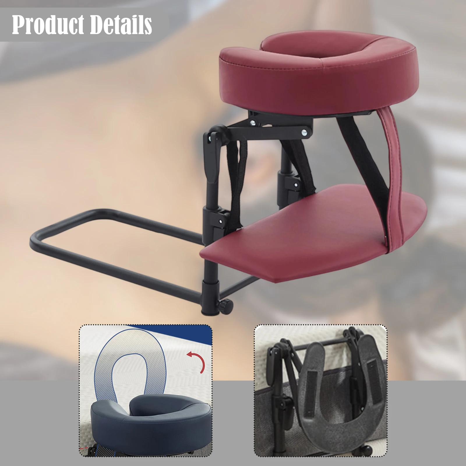 Kit massaggiante per materasso domestico Comodo dopo l'attrezzatura per il recupero chirurgico oculare con custodia multifunzione per ufficio SPA