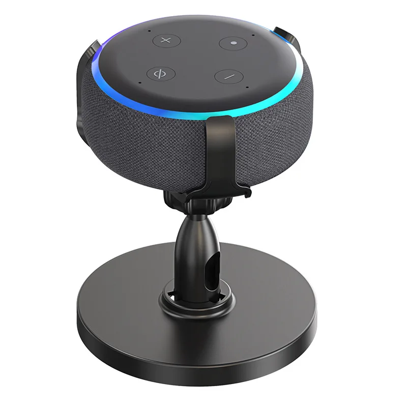 For Amazon Echo Dot 3rd Speaker Desktop Stand 360° Adjustable Smart Home Speaker Accessory Stand