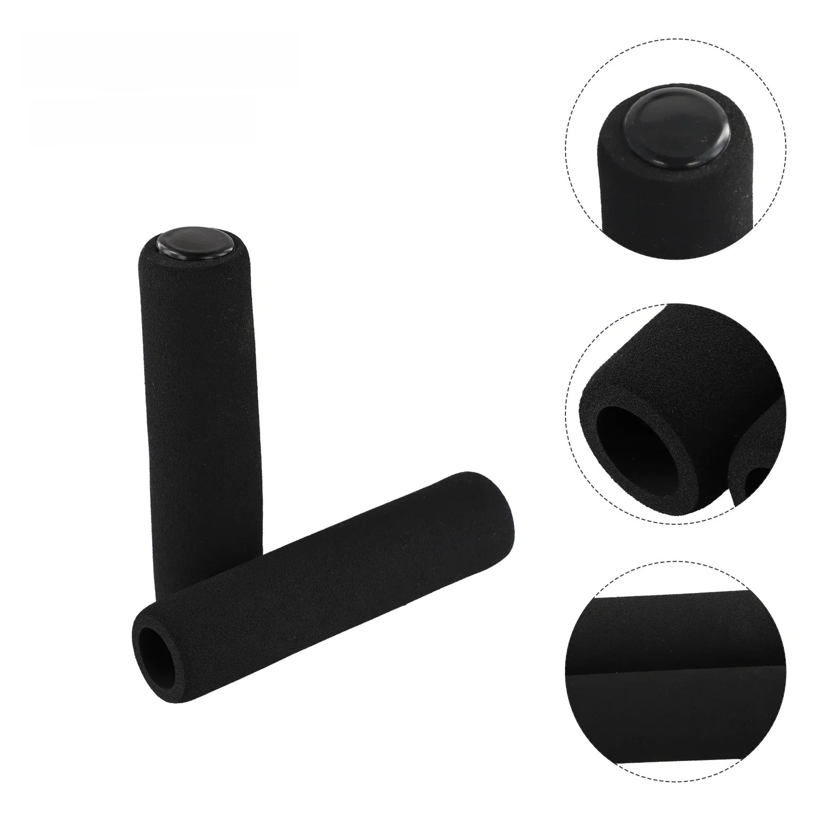 AliExpress 1Pair Bike Handlebar Grips Soft Foam Silicone Sponge Handle Bar Grips Handlebar Cover Bike Bicycle Mountain Bike Sponge Handle