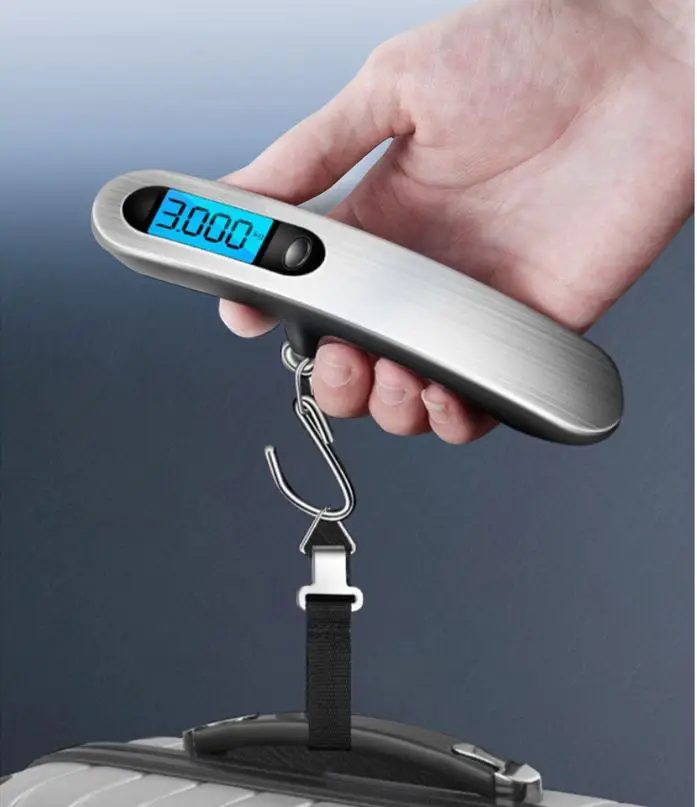 Portable travel hand scales electronic carrier cargo weight measurement mobile scales travel scales carrier