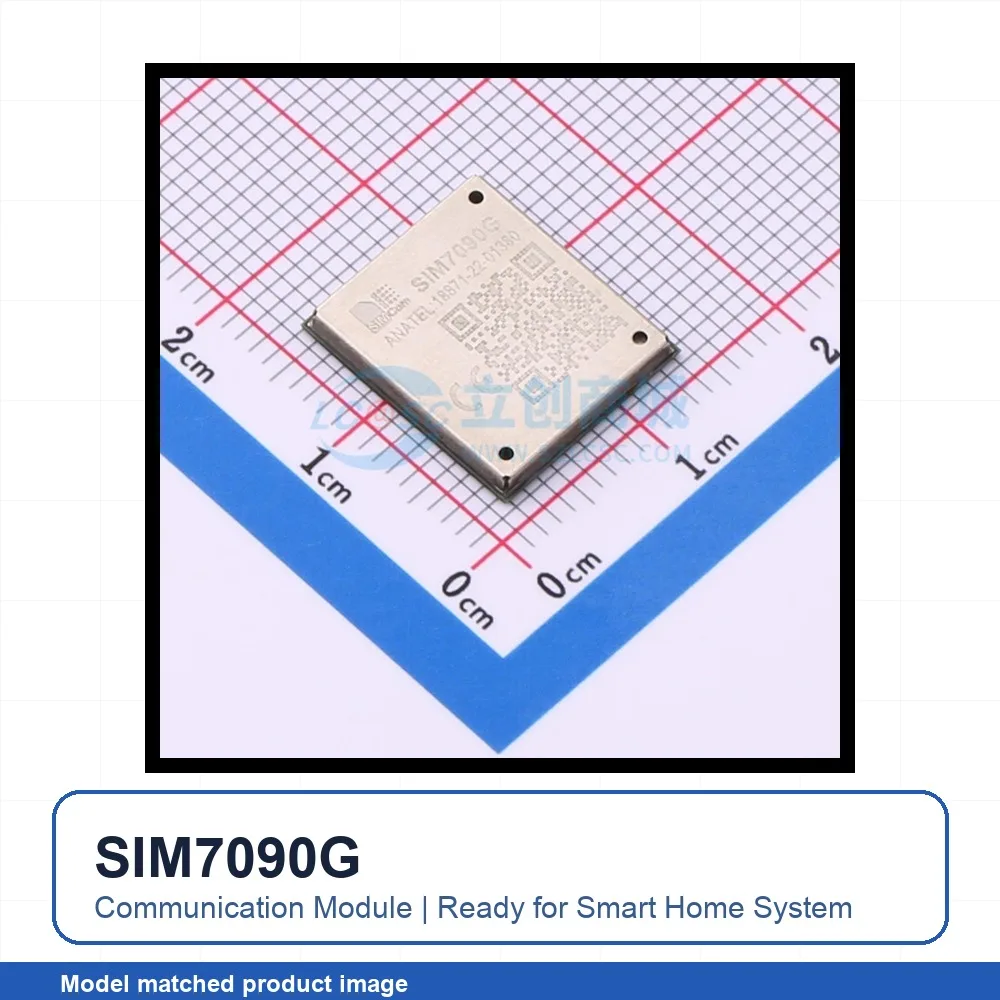 1pcs SIM7090G SMD-101P 21dBm SPI UART I2C 2.7V 4.8V RF Wireless Communication Module for Smart Home System