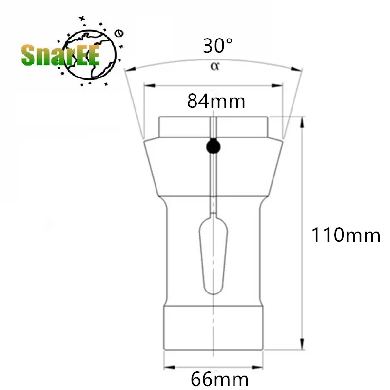 Imagem -05 - Mandril Torno Fuso Simples Tornos Automáticos Alta Precisão Mola de Aço Furo Redondo Din 6343 Cnc 185e F66 1.560 mm