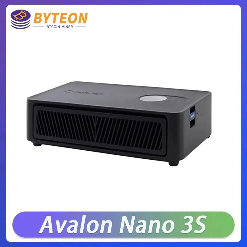 mini bitcoin minerAvalon Nano 3S Bitcoins Miner Super Home Quiet SHA256 ASIC Miner 140w PSU Include 6TH/s (White) Stock