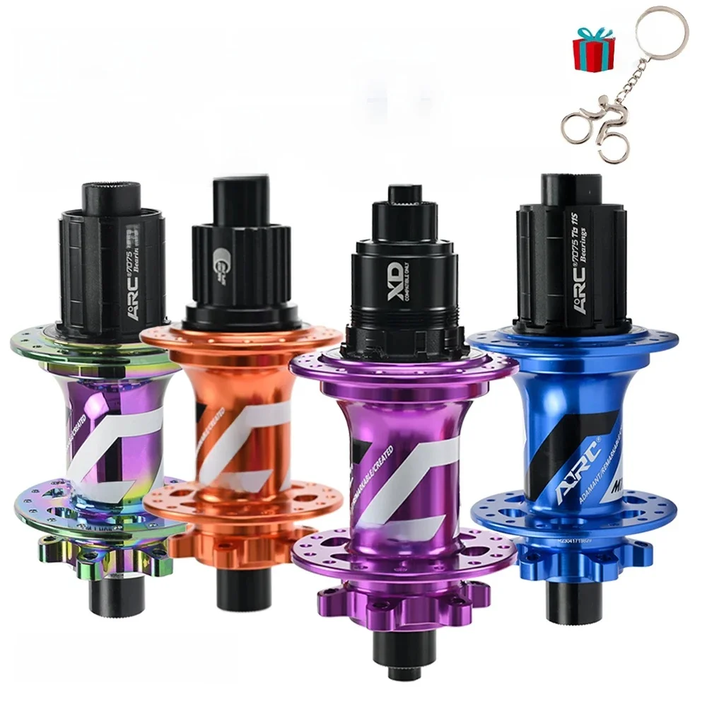 AliExpress ARC NEWEST MT009 32 Holes Mountain Bike Hub K7 12 Speed 6 Pawls 3 Teeth 114 Clicks Disc Brake NBK Bearing Hub With HG MS Sram XD