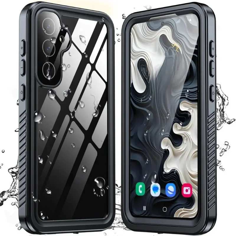 Wodoodporne i wstrząsoodporne etui IP68 do Samsung Galaxy S26 S25 S24 S23 S22 S21 Ultra A54 5G, luksusowe etui do pływania pod wodą. — zdjęcie produktu 7