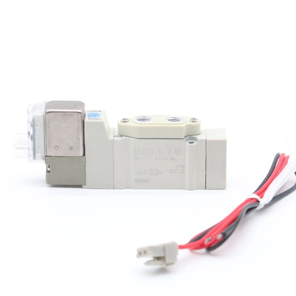 Pneumatic Control Valve Coil Parts Type Pneumatic Fitting New 220V Pneumatic Solenoid SY5120/3120/7120-5LZD/DZD/DZ  Valve