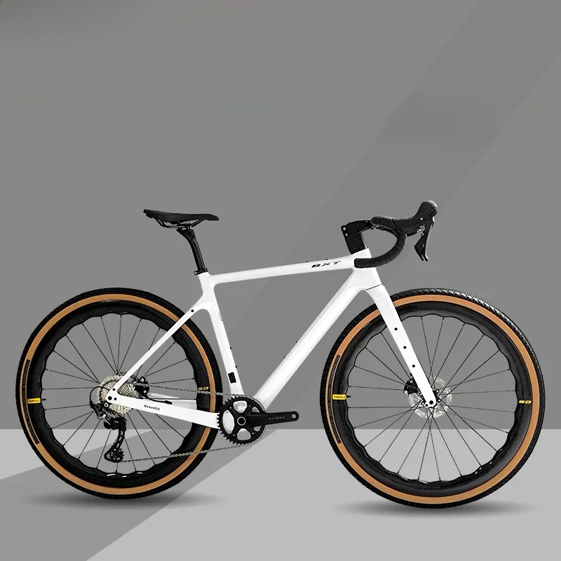 AliExpress BXT 700C Gravel Bike Carbon Fiber Bicycle GRX-600 11 Speeds Carbon Wheels Carbon Handlebar Gravel