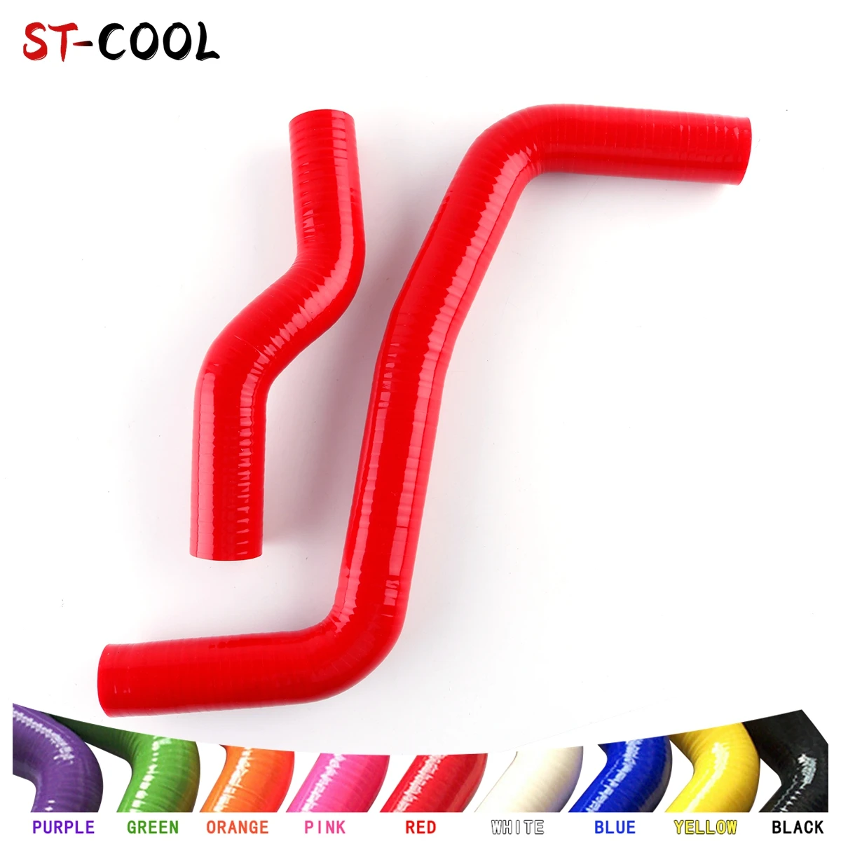 For 1995-2000 Toyota Corolla Levin AE111 AE101G 4A-GE 20V 1996 1997 1998 1999 Radiator Silicone Hoses Kit Piping 2Pcs 10 Colors