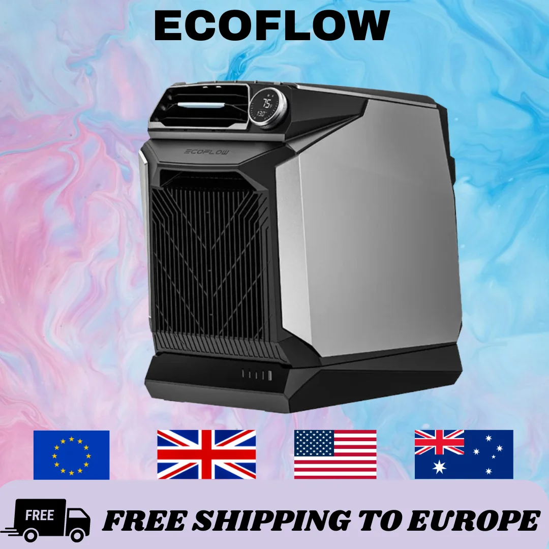 ECOFLOW-ACポータブルウェーブクリマティーザー、4000 Btu、400w、キャンプ、屋外の空気拡散用