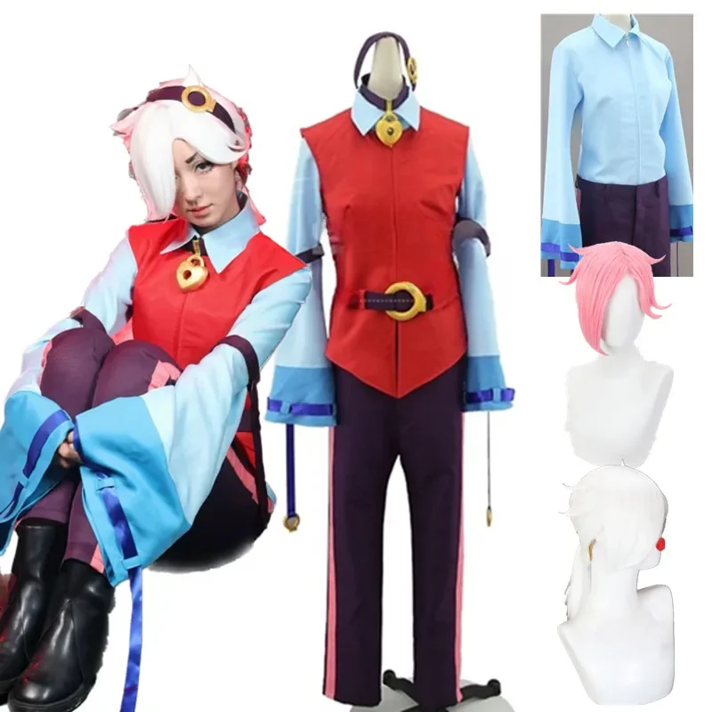 Dameskostuum Rollenspel Rekwisieten Colette Sexy Cosplay Halloweenkostuums Vrouw Heren Jongen Volwassen Vermomming Anime Kind Gebruik - afbeelding 2