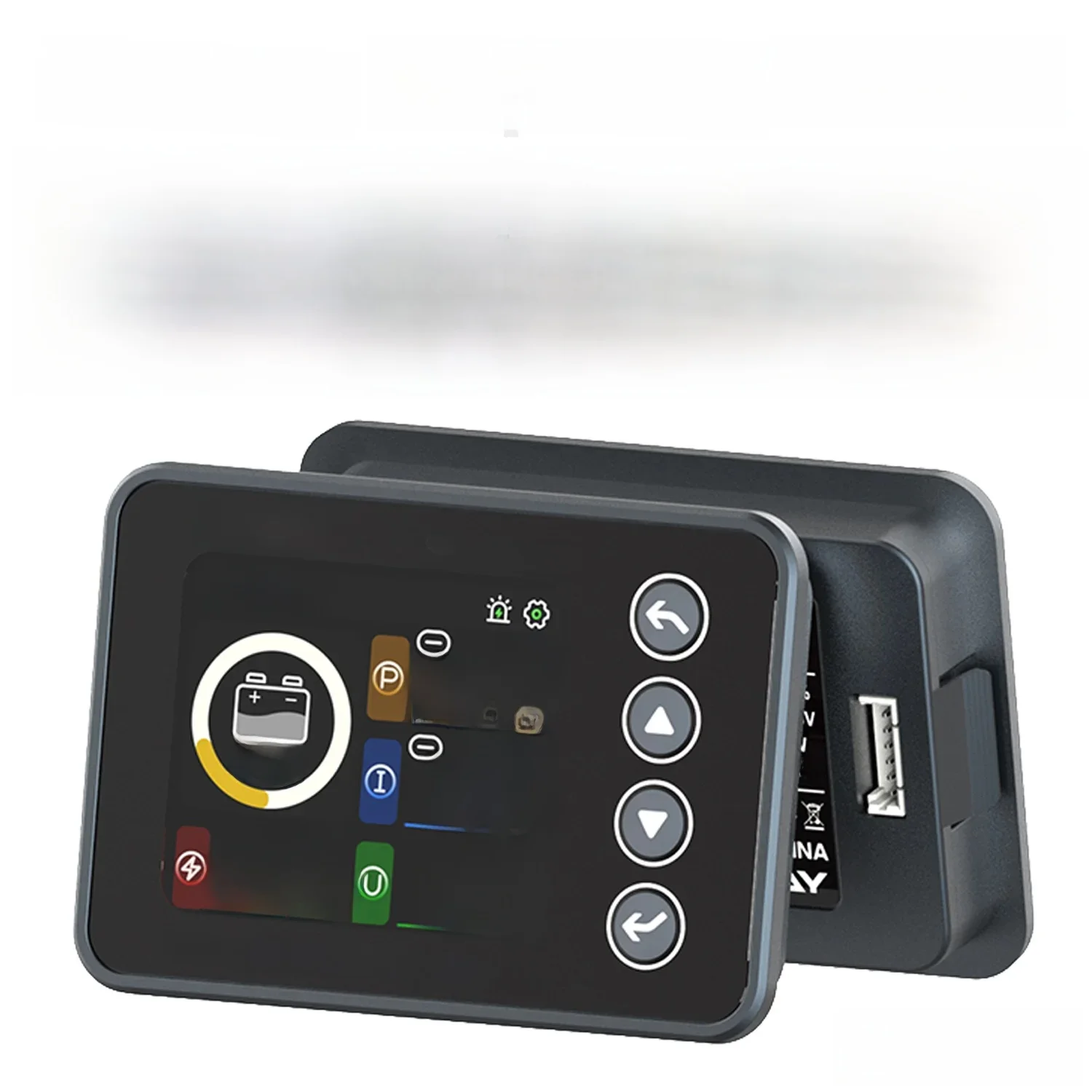 TC169 Coulombmètre de haute précision DC6-60V testeur de capacité de batterie au Lithium indicateur écran couleur compteur de puissance ampèremètre voltmètre