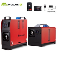 Mudiro 8KW Diesel Heater 12V/24V/240V, Bluetooth, LCD, Auto Start-Stop, 1.5m Cord, High Altitude Mode for RV Camping Tent