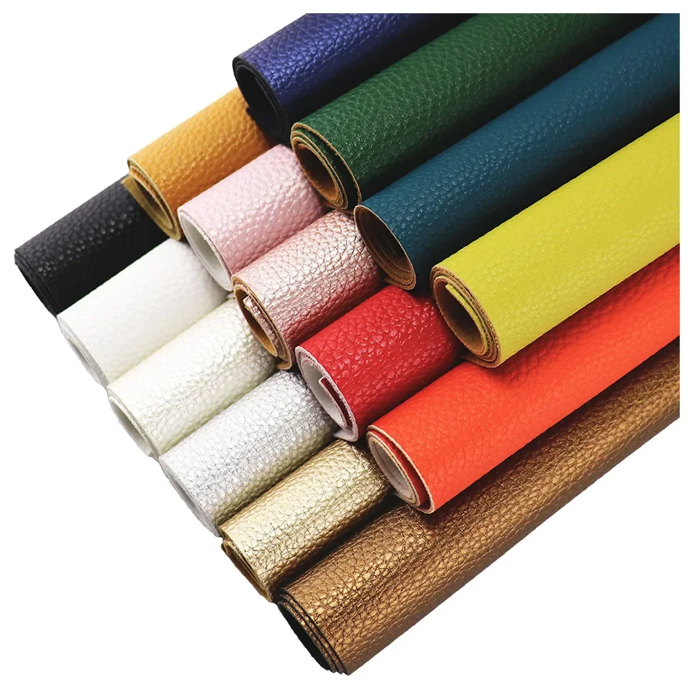 30x132cm Lichee liczi z teksturowanym wzorem ze sztucznego syntetyczny PU materiał ze skóry do torebek kokardki krawiectwo DIY BH434 — zdjęcie 2