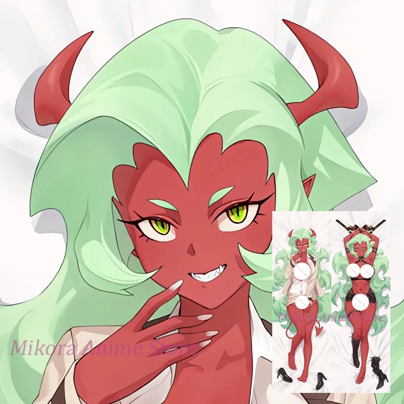 Dakimakura Scanty تخزين ولباس داخلي أنيمي غطاء وسادة للجسم على الوجهين طباعة بالحجم الطبيعي المخدة هدية