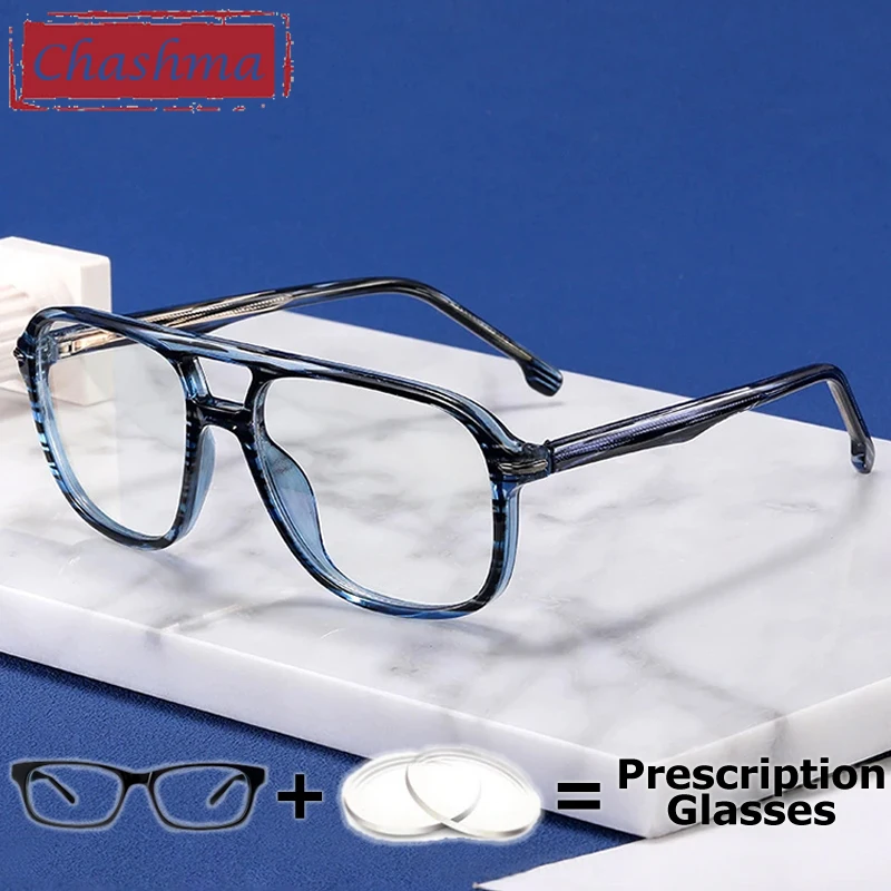 

Chashma Prescription Glasses Men Myopia Lenses Multifocal Optical Recipe Reading Spring Hinge Progressive Anti Blue Spectacles