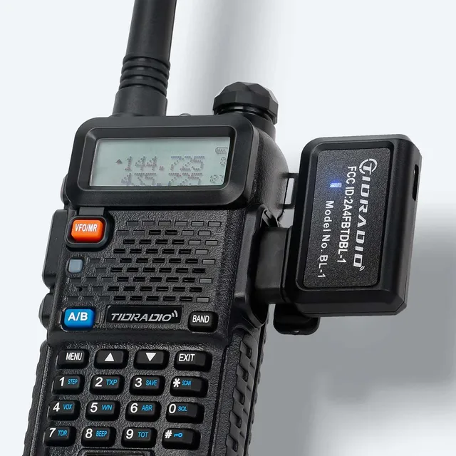TIDRADIO Ham Radio Wireless Programmer Adapter APP & PC Program dla Baofeng UV-5R i wielu modeli Issues zamiast programów