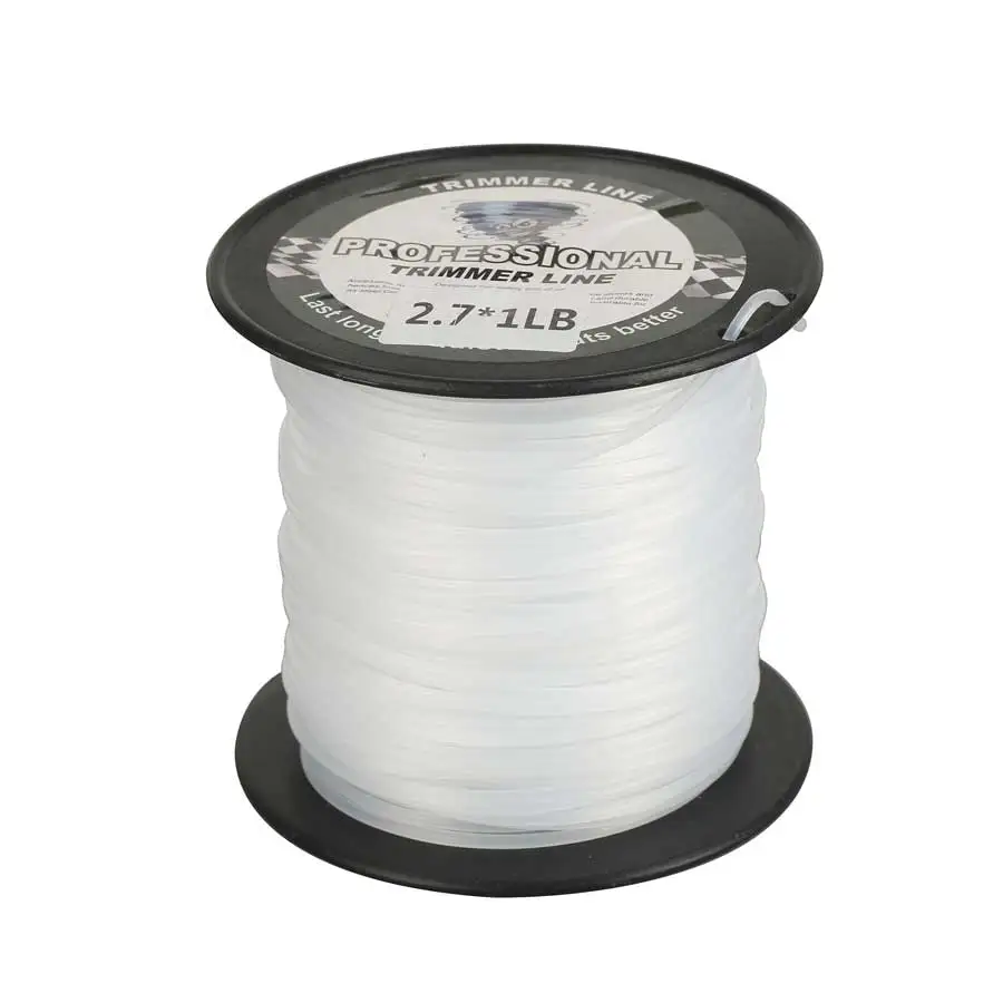 

2.7mm 1LB (560g) Professional Trimmer Line - Durable Nylon Replacement String for Grass Trimmer Head, Lawn Mower Accessories