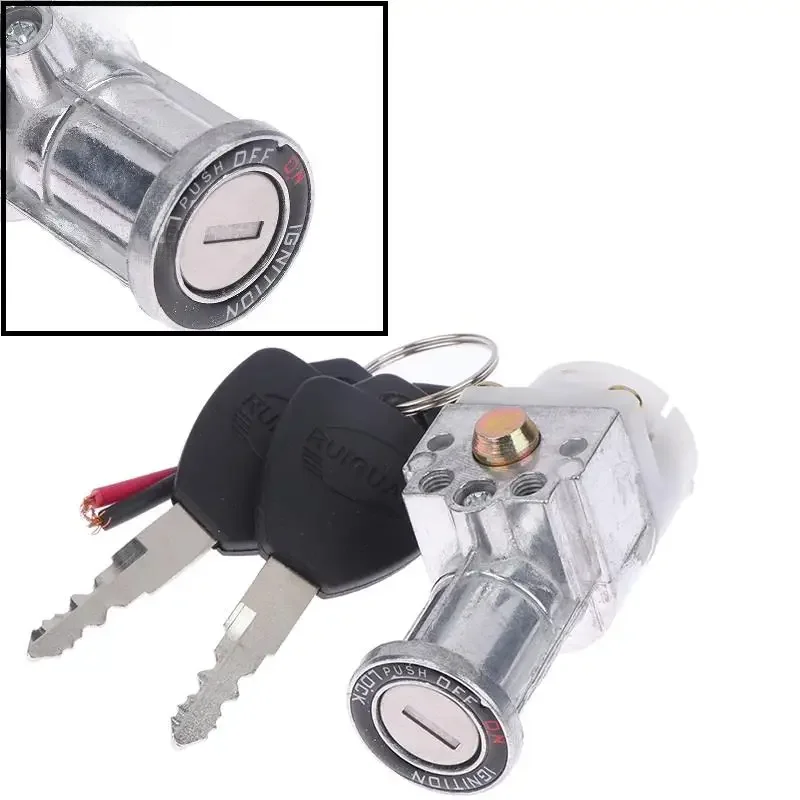 AliExpress Bigger Head Type Electric Bicycle Ignition On/Off Key Switch Heavy Load E-bike Li-ion Battery Casing