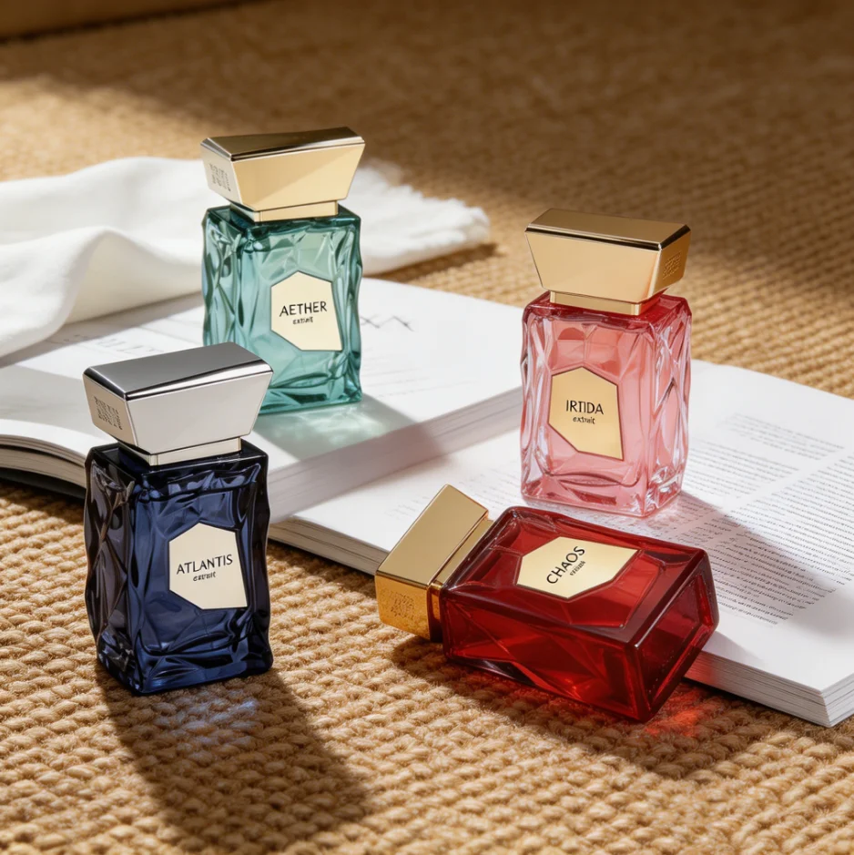 Four types French Avenue  Extrait de Parfum 100ml / 3.4 Fl Oz, Premium Designer Fragrance for Him and Her, Rich Floral Oriental and Amber Musk Aroma, Intense Long Lasting Luxury Perfume for Parties, Date Nights, Travel and Holiday Gifts.