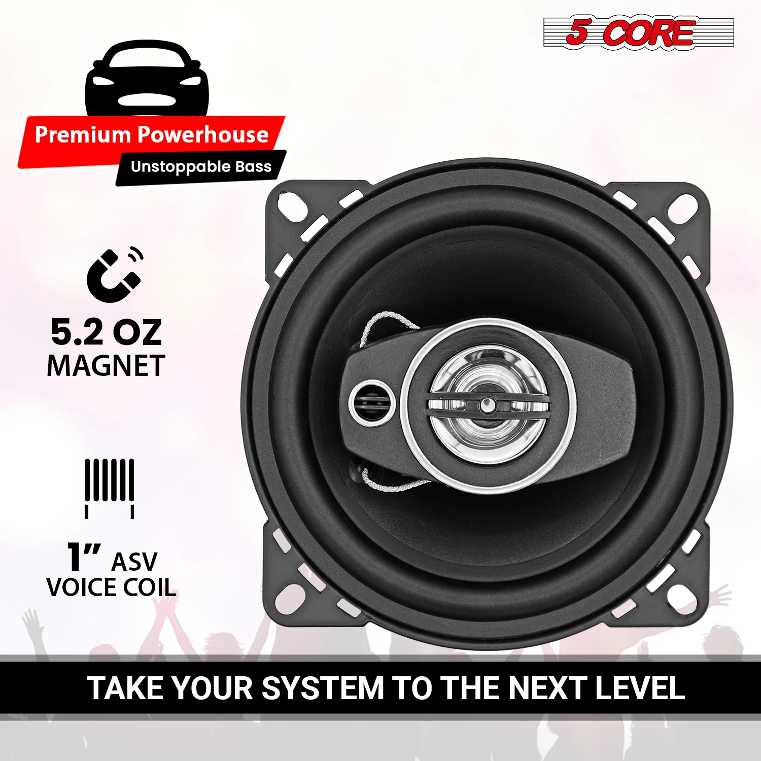 5Core Coaxial Door Car Speaker - Car Accessories Sound System 评论和价格