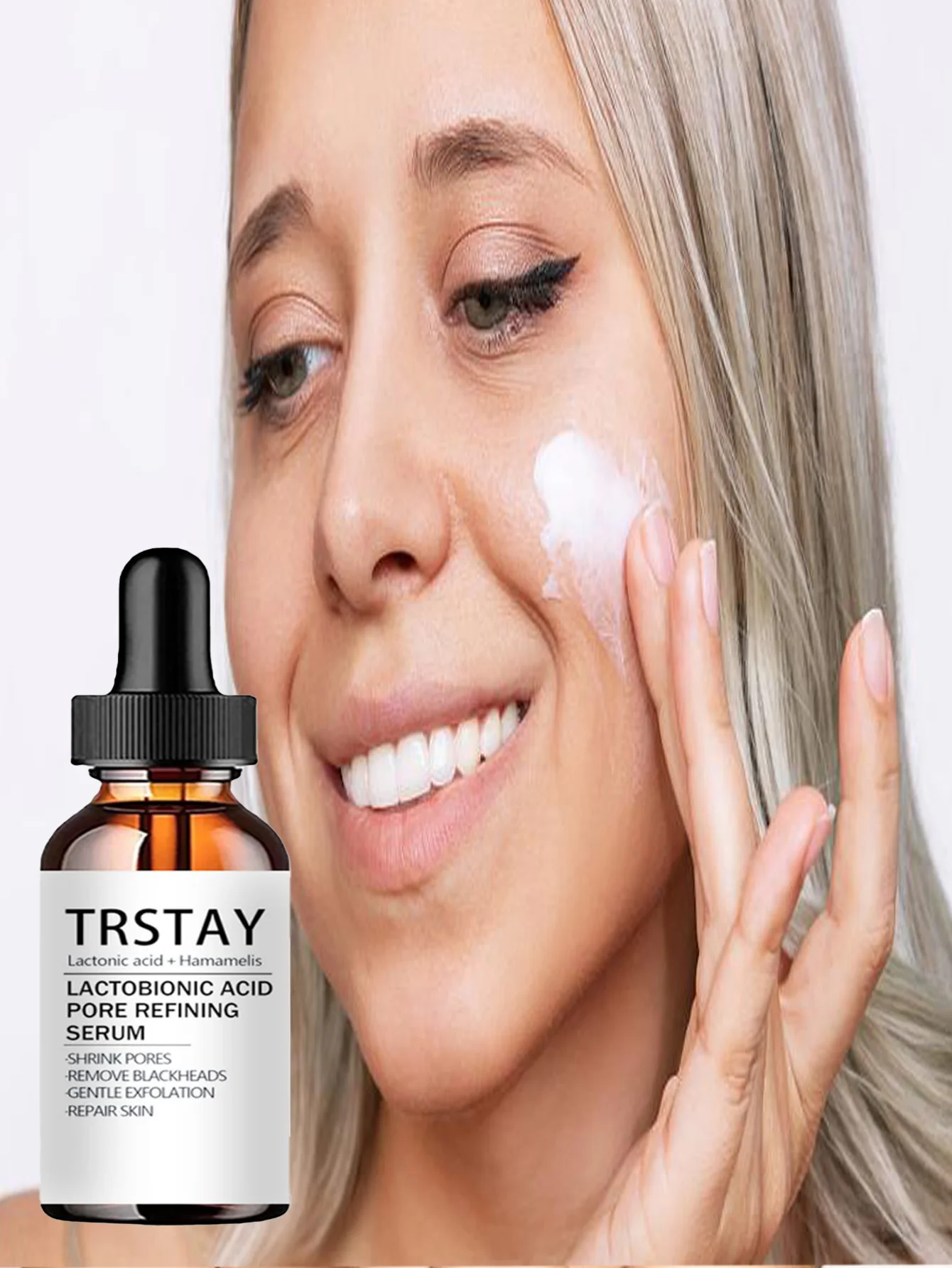 Moisturizing Anti Wrinkle Serum Tighten Pores Rejuvenate Skin for All Skin Types Youthful Glow Smooth Texture Advanced Formula D - Image 2