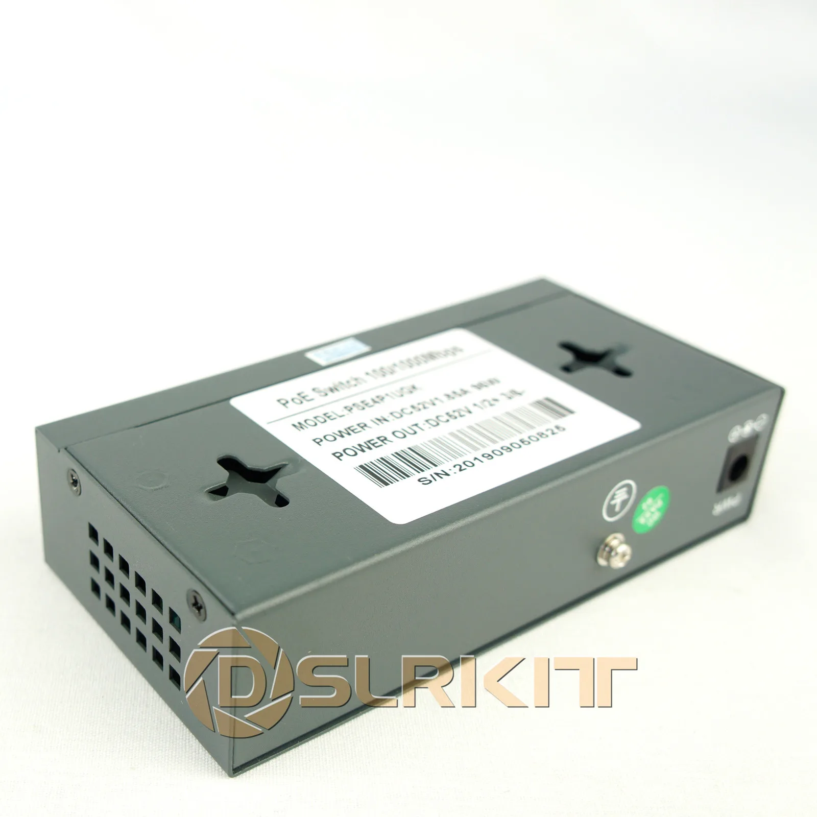 DSLRKIT ALL Gigabit 5 Ports 4 PoE+ Switch 802.3at af Power Over Ethernet 48watt