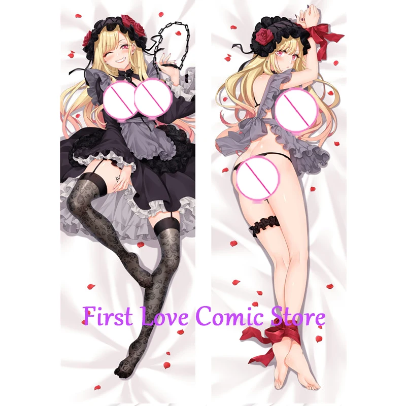 

Dakimakura Anime Pillow Case Marin Kitagawa Pillow Cover Halloween Christmas Decoration 2023