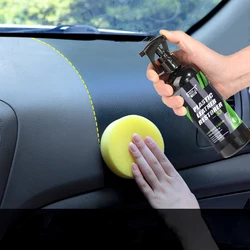 Car Interior Detailing Plastic Restorer Car Coating Super Gloss Shine Polishing Auto Care Plastic Leather Refurbish