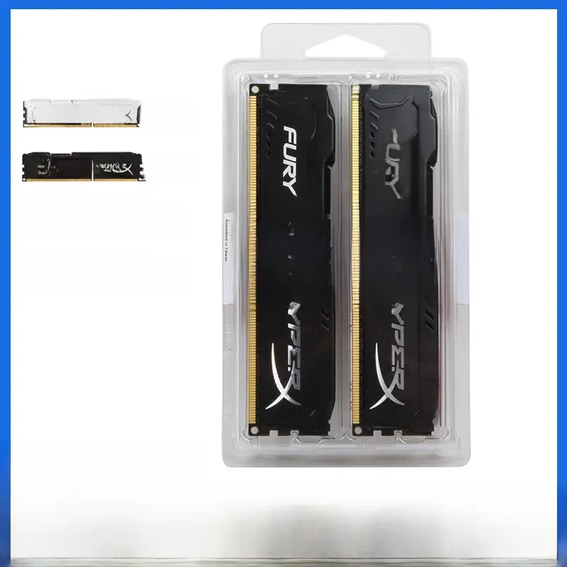 HyperX Fury RAM DDR3 8 GB 16 GB 2 x 4 GB (2 x 8 GB) 1866 MHz 1600 MHz 1333 MHz Desktop-RAM PC3-12800 14900 1,5 V DIMM 240Pin DDR3 PC-Speicher