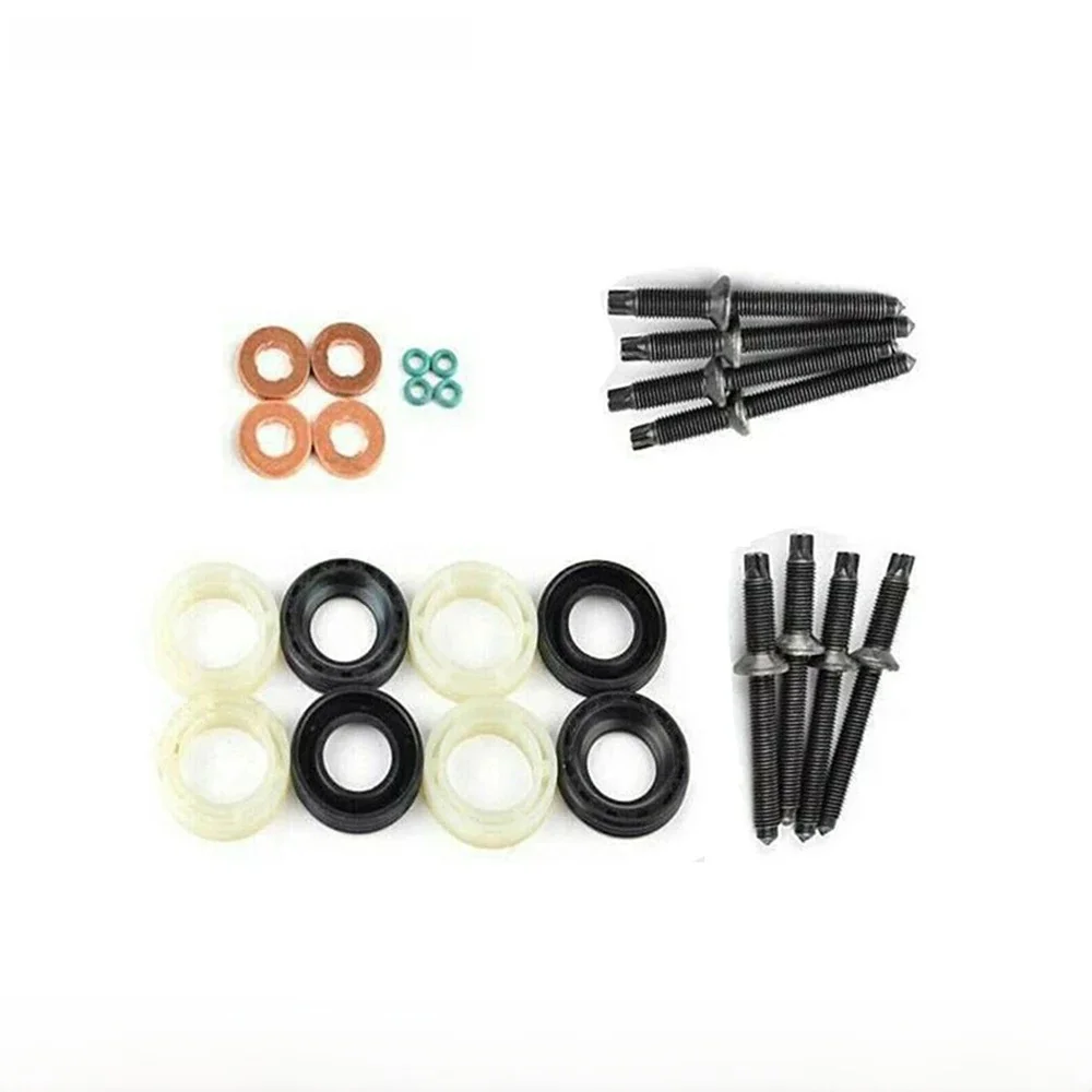 Kit de joint torique pour injecteur de carburant, pour 1.6 HDI Peugeot 207 307 407 Partner citroën C2 C3, 1982A0 198185 1378433 1314368 198299