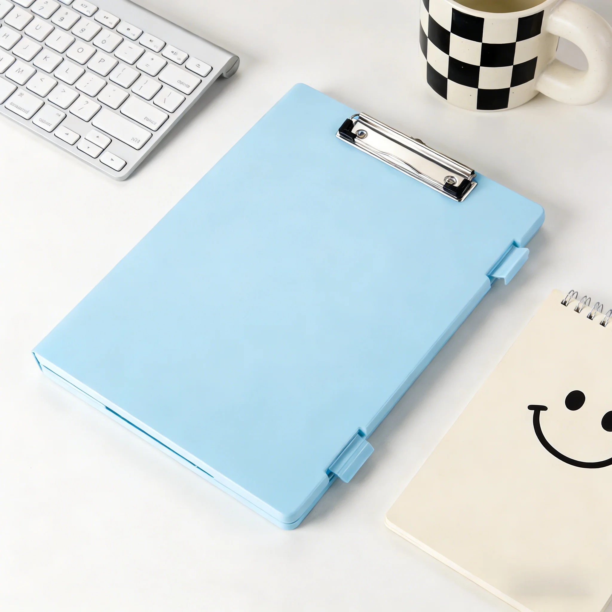 

Синяя папка А4 (1 шт., большая вместимость): прочный органайзер для файлов для офиса, учебы и ежедневного использования.