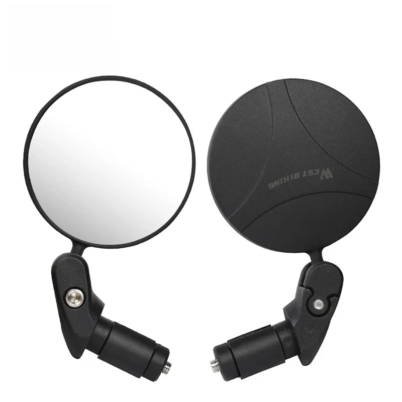 AliExpress West Biking WEST BIKING Bicycle Rearview Mirror 360° Rotation Adjustable Bike Handlebar Ends Rear View Mirror MTB Road Bike Accessories