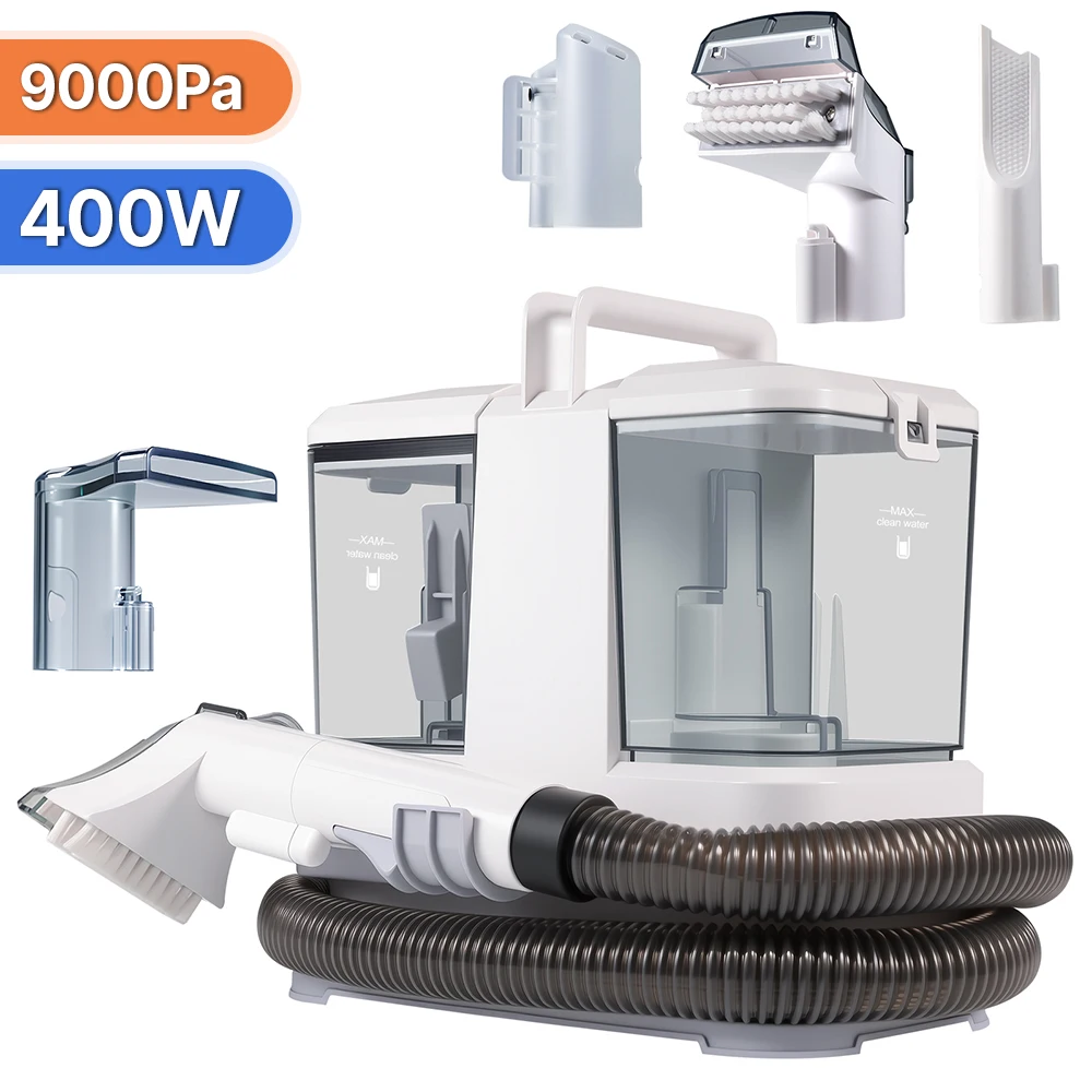 Spot Cleaner 750W 11/15KPa Handheld Tapijtreiniger voor Sofa Gordijn Spray Zuig Geïntegreerde Machine Huishoudelijke Schone Machine