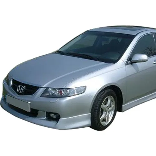 For Honda Accord 2003-2006 Front Bumper Attachment Lip- Car Auto Tuning Modify Side Skirts Rocker Battery Radio Chrome Spoiler