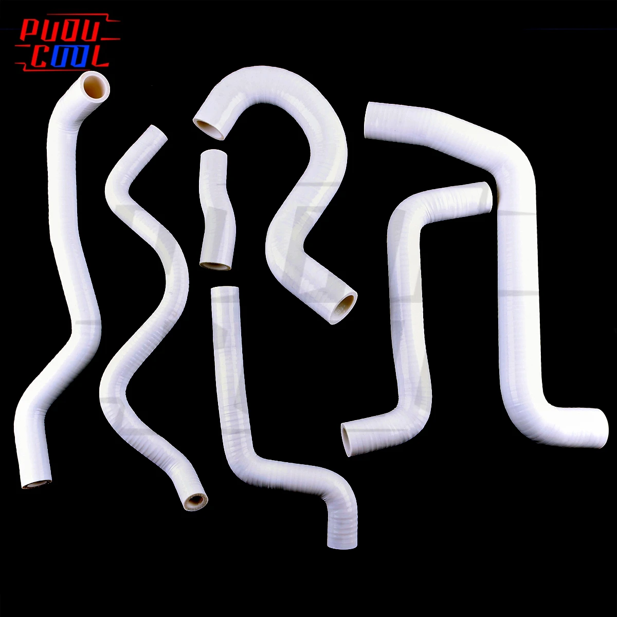 

For Volkswagen VW Golf GTI MK2 Jetta GLI 1.8 8V High Pressure Radiator Coolant Hoses Kit Silicone Tubes 7Pcs 10 Colors