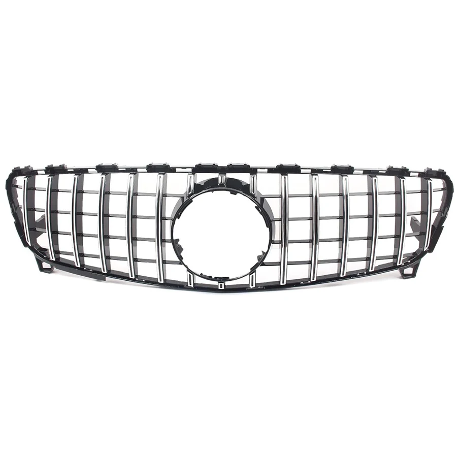 FÜR 2016-2018 Mercedes-Benz W176 A-KLASSE SILBER Kühlergrill